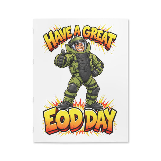 EOD Bomb Suit coloring book