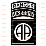 82nd Airborne Ranger Vinyl Decal