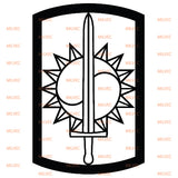 8th Military Police Bde vinyl decal
