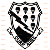 506th Infantry Regiment CURR AHEE vinyl decal