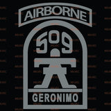 509th Airborne Infantry vinyl decal