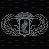 173rd Airborne and Basic Wings vinyl decal