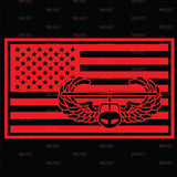 Air Assault Flag Vinyl Decal
