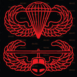 Airborne and Air Assault Combo Vinyl Decal