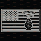 Special Forces Flag Vinyl Decal