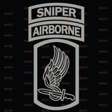 173rd Airborne BCT patch vinyl decal