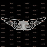 Aviation Wings Vinyl Decal