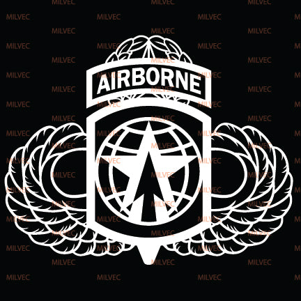 16th Military Police Airborne Master vinyl decal