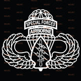 Special Forces and Airborne Master decal