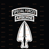 Special Operations Patch Vinyl Decal