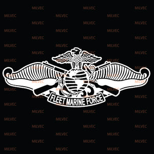 Fleet Marine Force Vinyl Decal