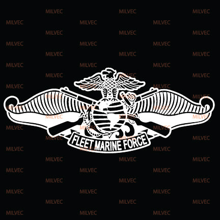 Fleet Marine Force FMF Graphic Pattern Vector