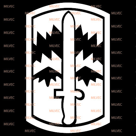 171st Infantry Bde patch vinyl decal