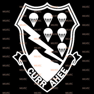 506th Infantry Regiment CURR AHEE vinyl decal