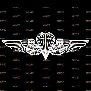 Naval Parachutist badge Vinyl Decal