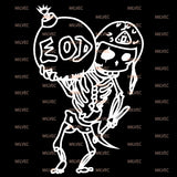 EOD Skeleton Vinyl Decal
