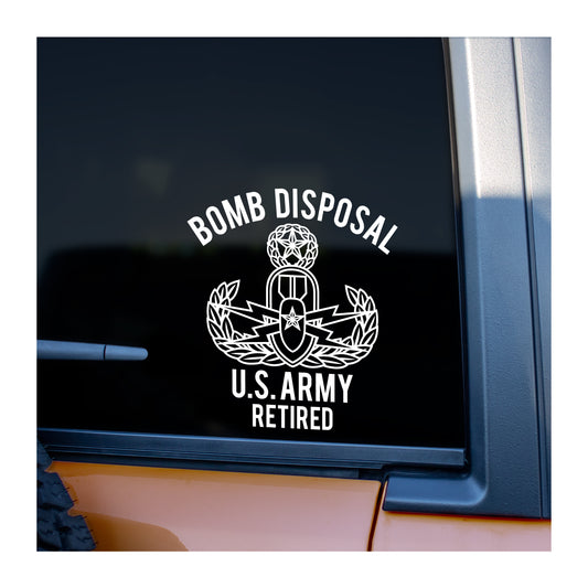 eod master retired vinyl decal