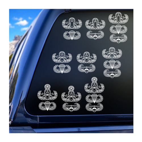 EOD Airborne Air Assault Vinyl Decal