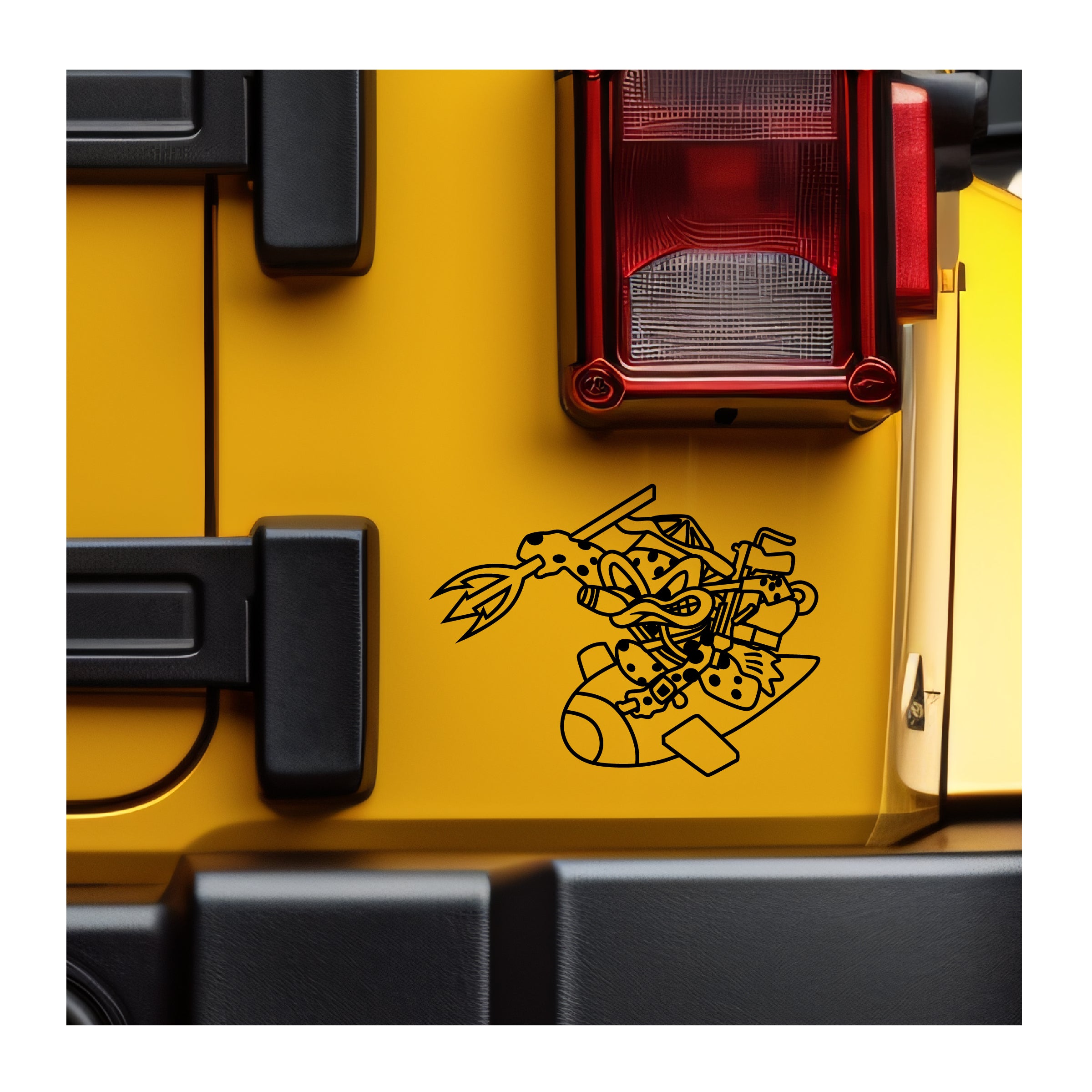 Navy SEAL Delivery Vehicle SDV Frog Vinyl Decal