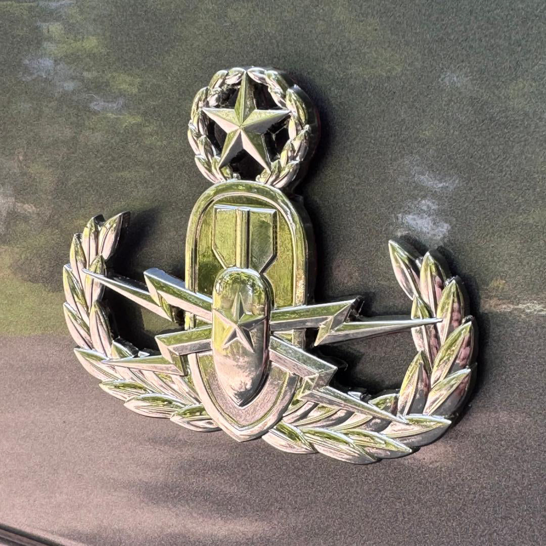 EOD Master auto medal with adhesive