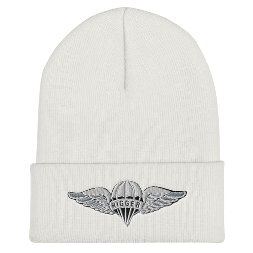 Rigger Badge Cuffed Beanie