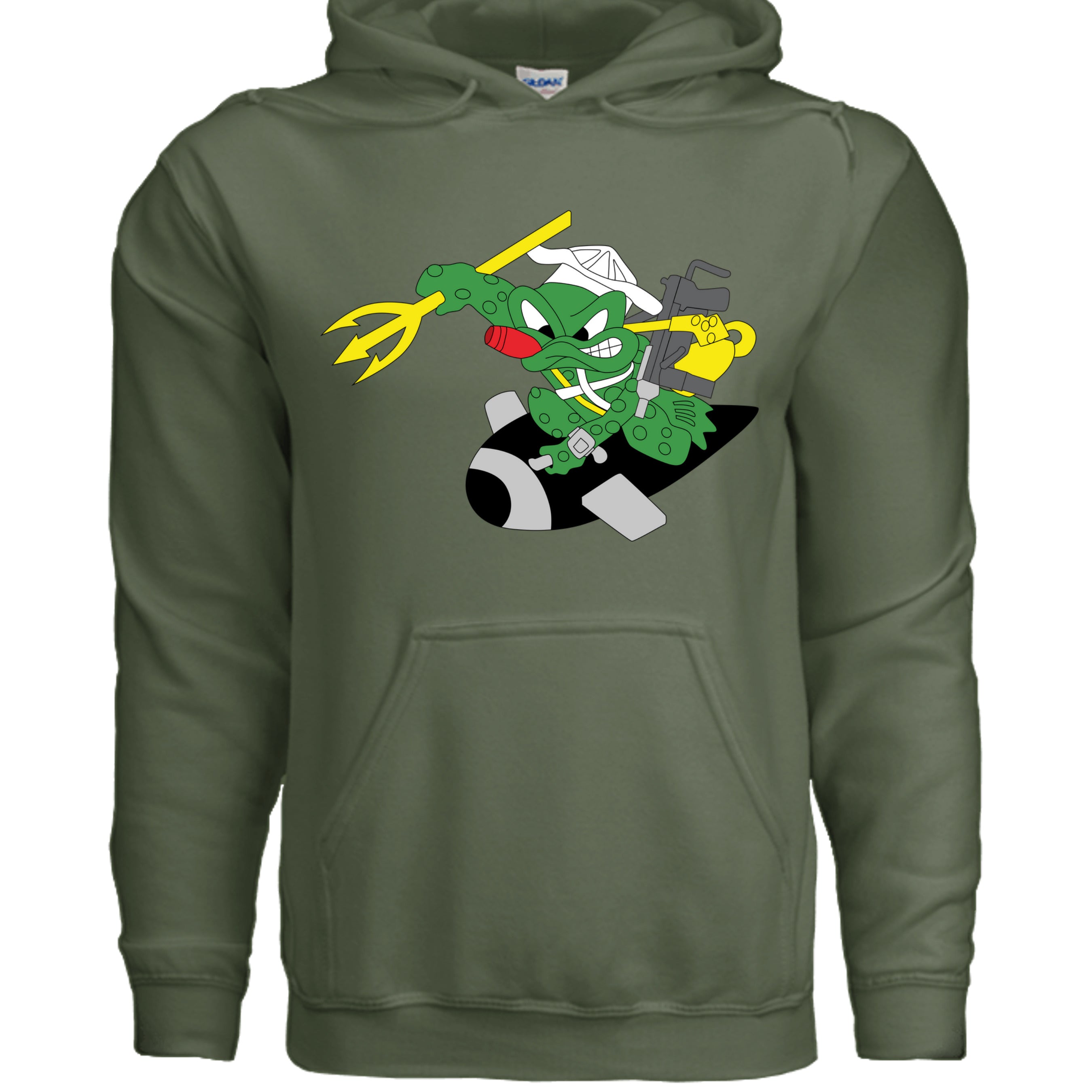 MILITARY GREEN - G185 - FRONT
