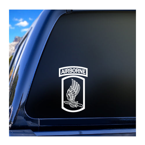 173rd Airborne BCT patch vinyl decal