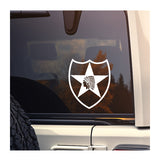 2nd Infantry patch vinyl decal