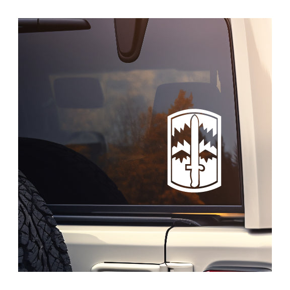 171st Infantry Bde patch vinyl decal