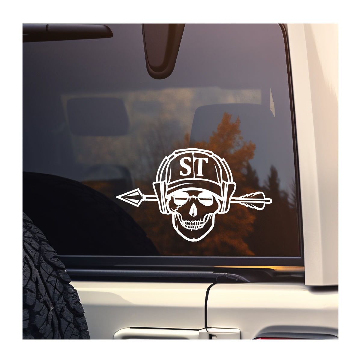 sonar tech vinyl decal