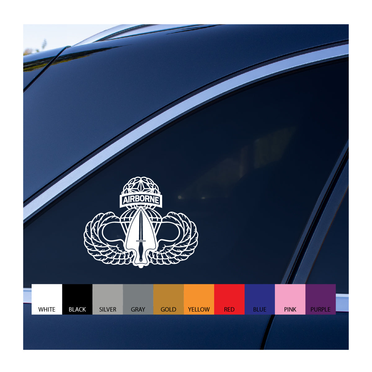 US Army Special Operations Command Pacific Insignia Waterproof Vinyl Decal US Army Special Operations Command Pacific Insignia Waterproof Vinyl Decal