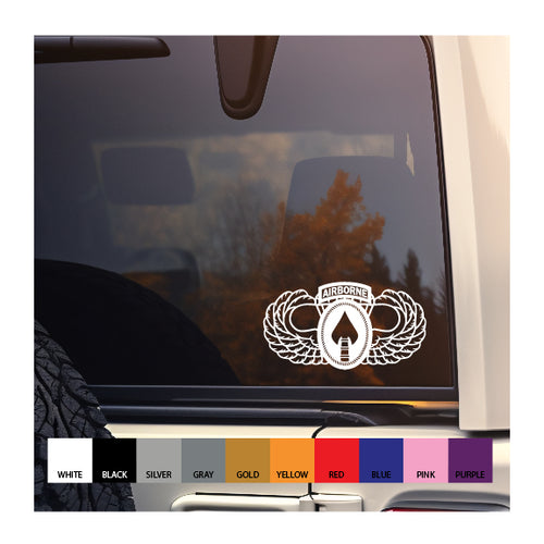 Special Operations Command Airborne vinyl decal