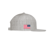 173rd Airborne CIB Snapback Cap - heather gray
