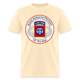 82nd Airborne All the Way Classic T-Shirt - natural