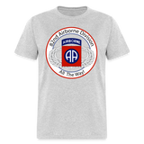 82nd Airborne All the Way Classic T-Shirt - heather gray