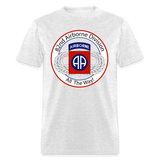 82nd Airborne All the Way Classic T-Shirt - light heather gray