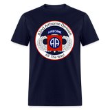 82nd Airborne All the Way Classic T-Shirt - navy