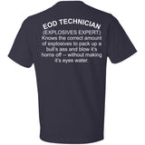 EOD Tech white T-Shirt
