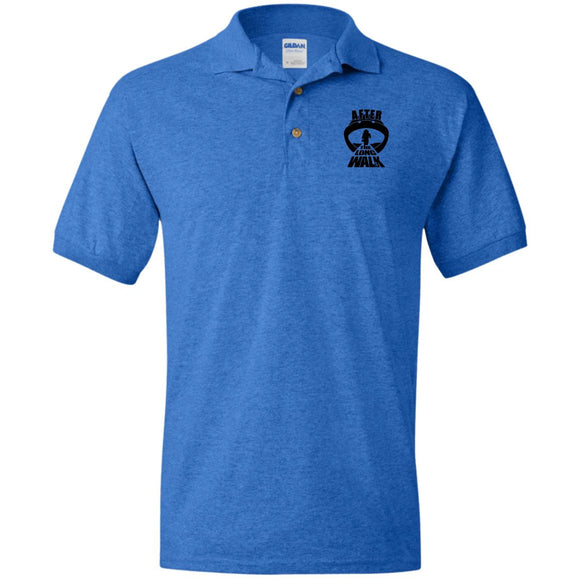 After the Long Walk Blk Polo Shirt