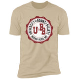 University of Bombs and Bullets aged T-Shirt