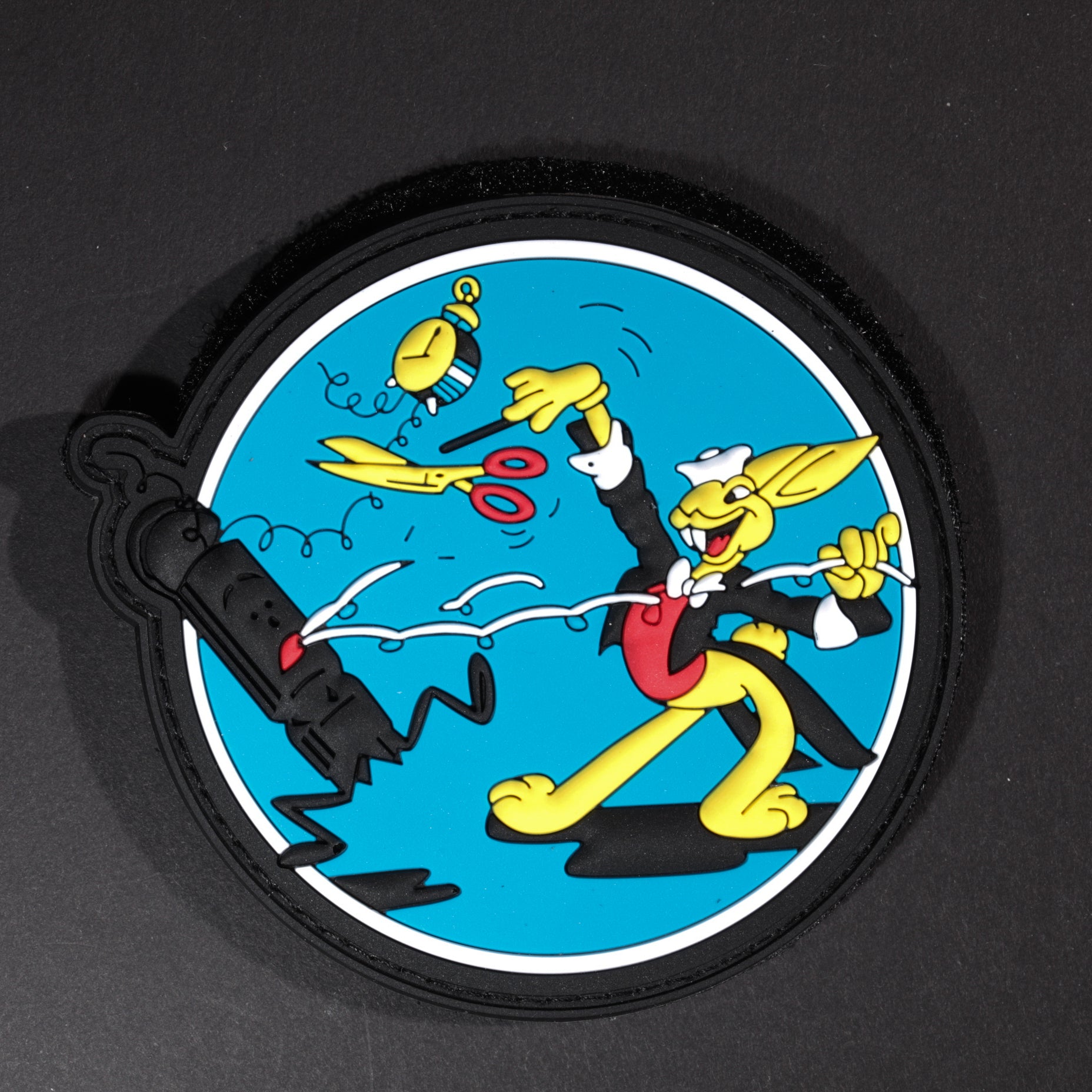 EOD Rabbit (Navy hat) PVC patch - MILVEC