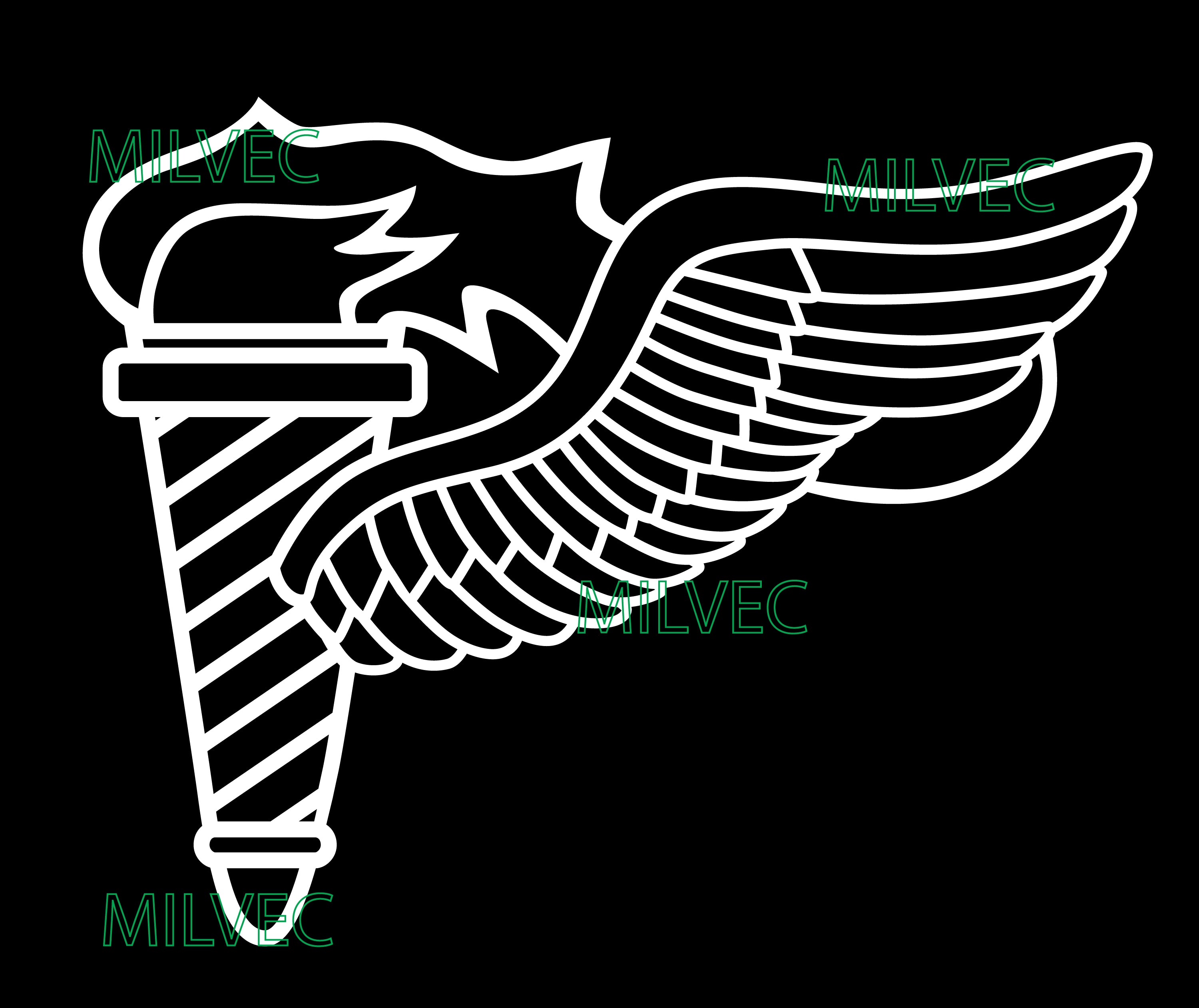 Pathfinder badge Vinyl Decal - MILVEC