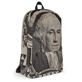 George Washington Dollar Bill Backpack