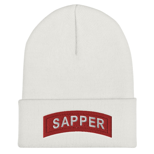 Engineer Sapper Tab Cuffed Beanie
