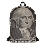 George Washington Dollar Bill Backpack