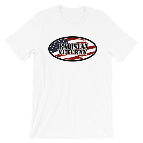 Iraqistan with Flag Short-Sleeve Unisex T-Shirt