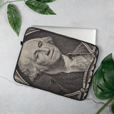 George Washington Dollar Bill Laptop Sleeve