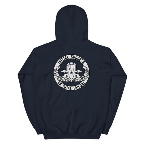 EOD Senior on front and large badge on back with ISoTF Unisex Hoodie