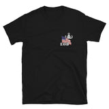 Master EOD Marine and US Flag Short-Sleeve Unisex T-Shirt