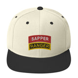 Sapper and Ranger tabs Snapback Hat